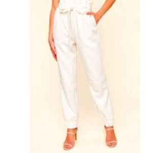 SUGAR LIPS - Robyn Paperbag Peg Leg Trousers